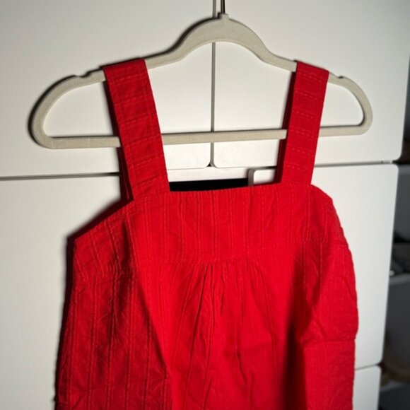 NWT Never a Wallflower Designer Red Spring Summer Strap Tank Top Blouse Size S - Picture 4 of 6